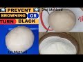 How to make pounded yam flour  prevent browning or getting black