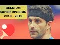 Saive jeanmichel  comeliau david super division 2018 2019 table tennis