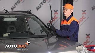 Fjerner Viskerblade NISSAN - videovejledning