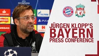 Alisson and Klopp's Champions League press conference | Bayern Munich v Liverpool