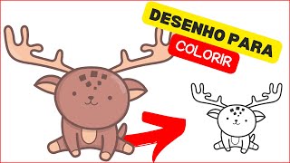 COMO PINTAR UM MACACO BEM FÁCIL - Desenhos prontos para crianças -  Atividades para a Educação Infantil - Cantinho do Saber