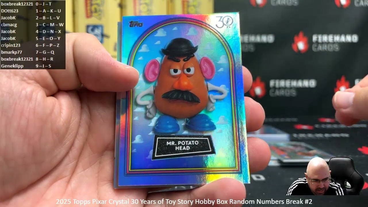 5/6/2026 2025 Topps Pixar Crystal 30 Years of Toy Story Hobby Box
