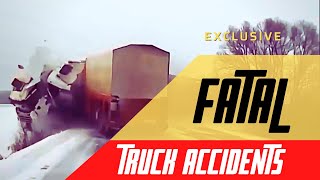 Brutal Truck Crashes and Car Real Death Accidents Fatal Deadly Vehicle Collisions Compilation 2021.