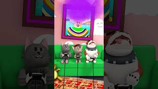 Gatos En El Humo #Shorts #Roblox #Animación