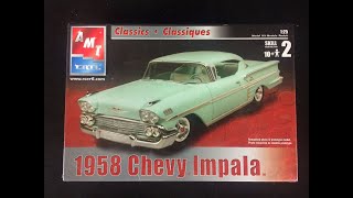 AMT 1958 Impala Coupe Kit Build