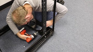 Installing Caster Plates In a 600mm Wide Rack