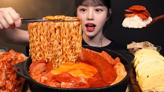 Kilbasa Sausage Stew Ramyeon Mukbang Omelet Roll Asmr