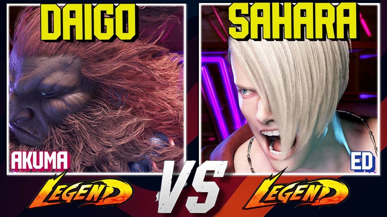STREET FIGHTER 6 PRO MATCH | DAIGO vs SAHARA (AKUMA vs ED)
