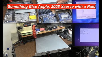 Something Else Apple - 2008 Apple Xserv with a raid