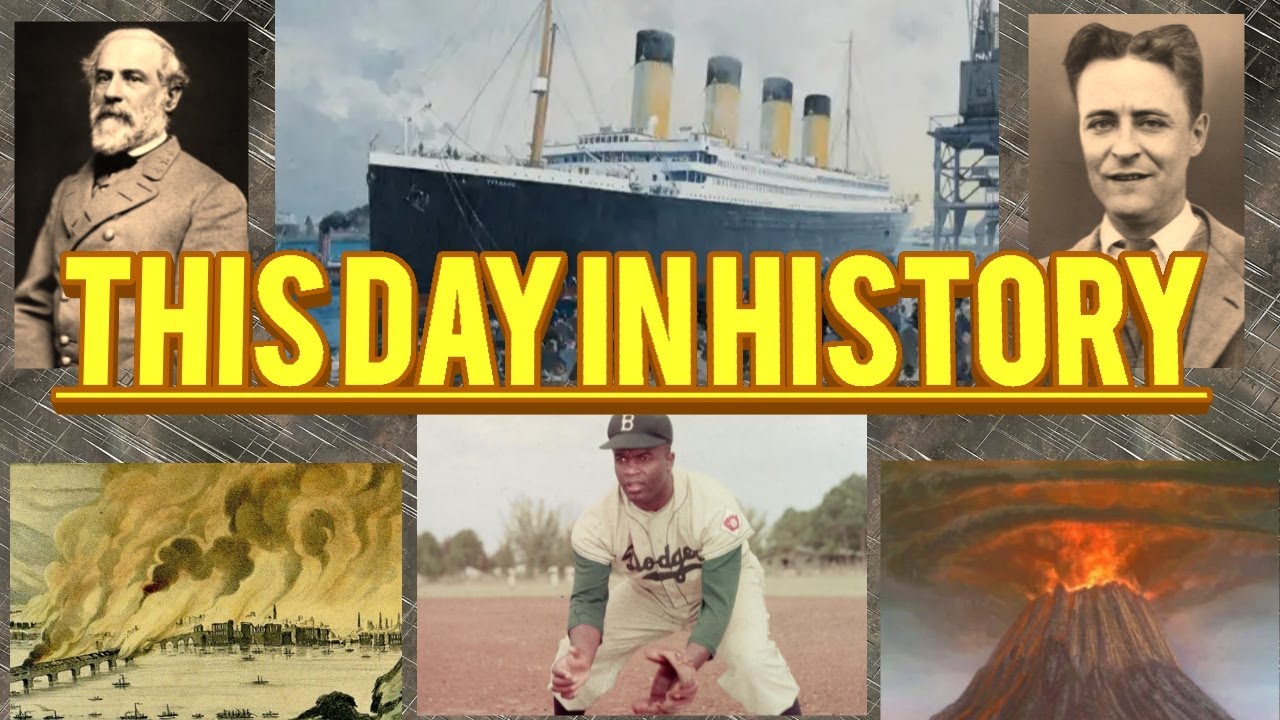 This Day In History April 10th YouTube