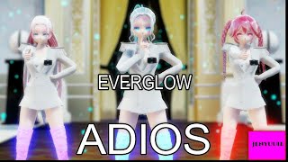 【MMD】 Everglow - Adios【Miku, Teto, Luka】