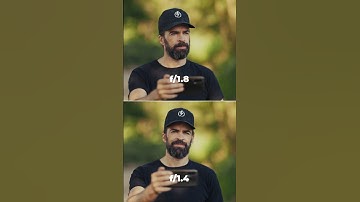 f/1.4 VS f/1.8 Lens... HUGE DIFFERENCE?! 👀🤔