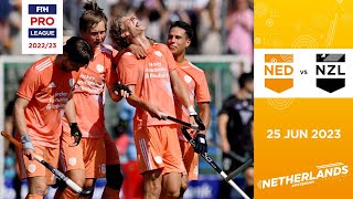 FIH Hockey Pro League 2022-23: Netherlands vs New Zealand (Men, Game 1) - Highlights