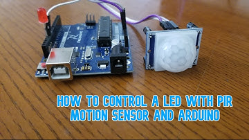 How to control a  LED with PIR motion sensor