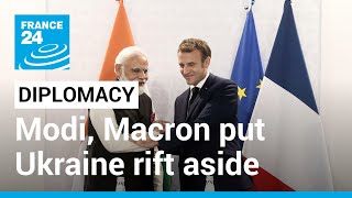 Modi, Macron put Ukraine rift aside to take Indo-French ties to next level • FRANCE 24 English