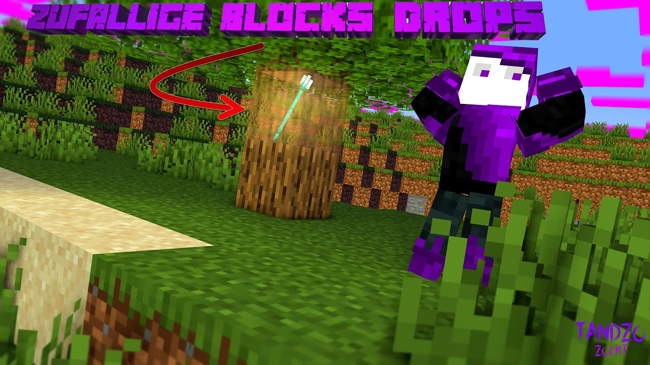 Zufällige Blocks Drops Challenge! Minecraft Random Blocks Drops! - YouTube