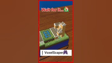 Love Dioramas? Check out VoxelScaper🎮🏡#shorts