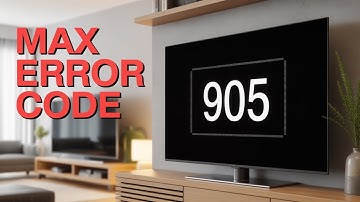 Max Error Code 905 Solution - Always Works