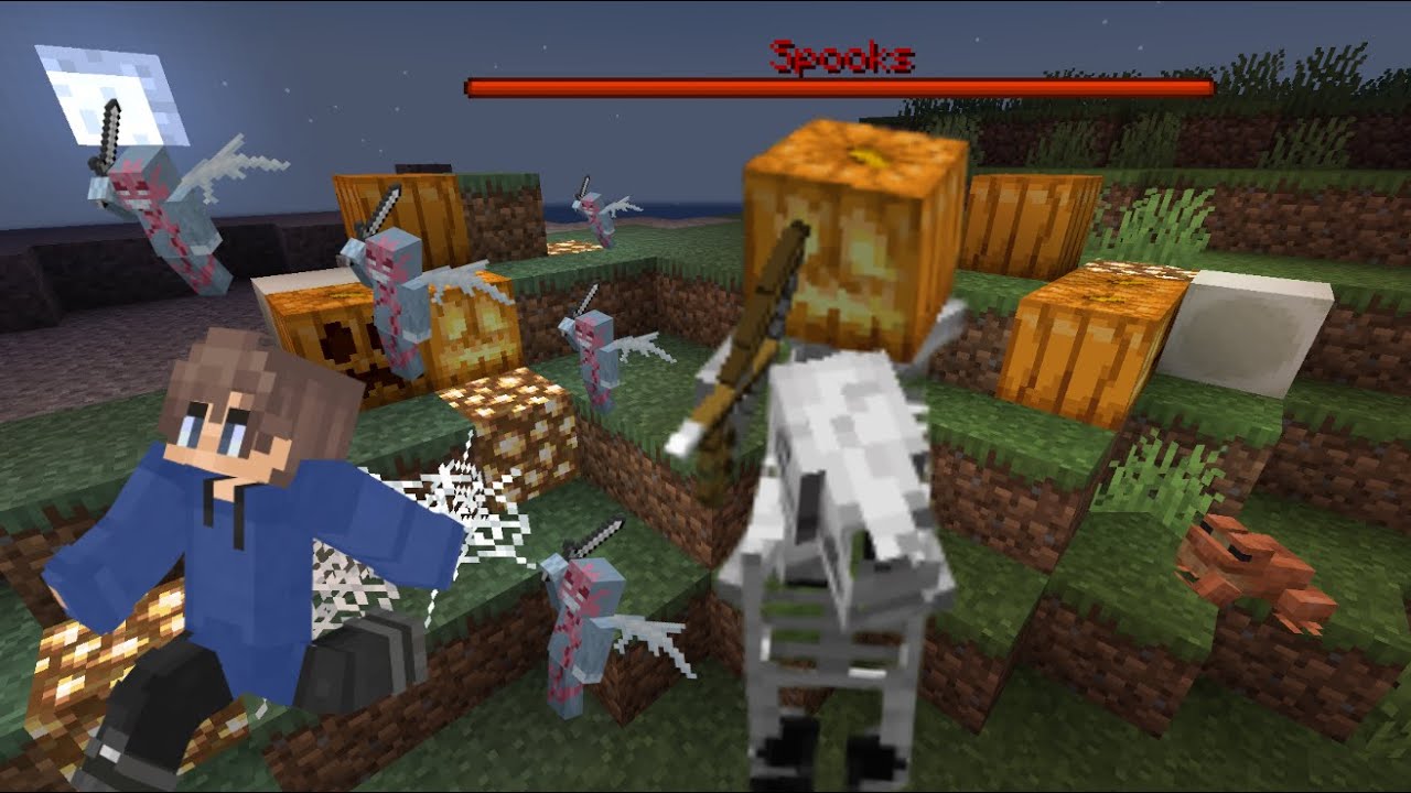 Adding This Spooky Boss Mob Into Minecraft Youtube
