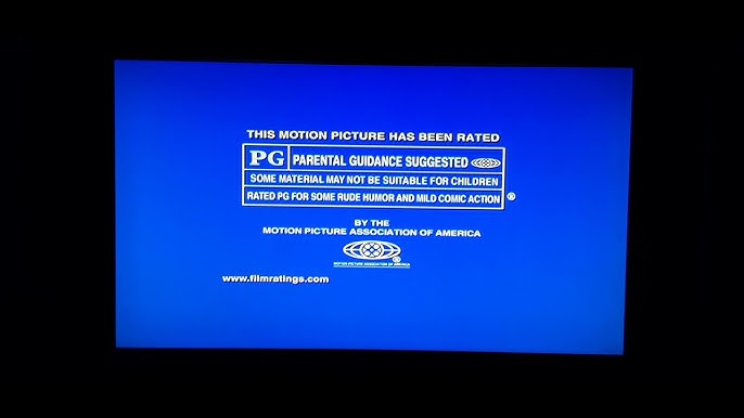 MPAA Rating Screen (PG-13, 2020) 