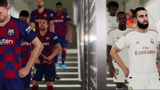 PES 2020 - Liga Master : Real Madrid CF vs. FC Barcelona ( Liga Santander - Jornada 36 ) EL CLASICO