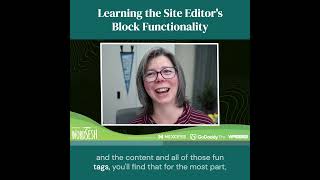 Learning The Site Editors Block Functionality