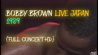 Bobby Brown Live Japan 1989 (Full Concert HD)