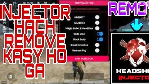 HOW TO REMOVE INJECTOR HACK IN YOUR DEVICE ||INJECTOR REMOVE PROBLEM SOLVED ||HACK REMOVE PROBLEM