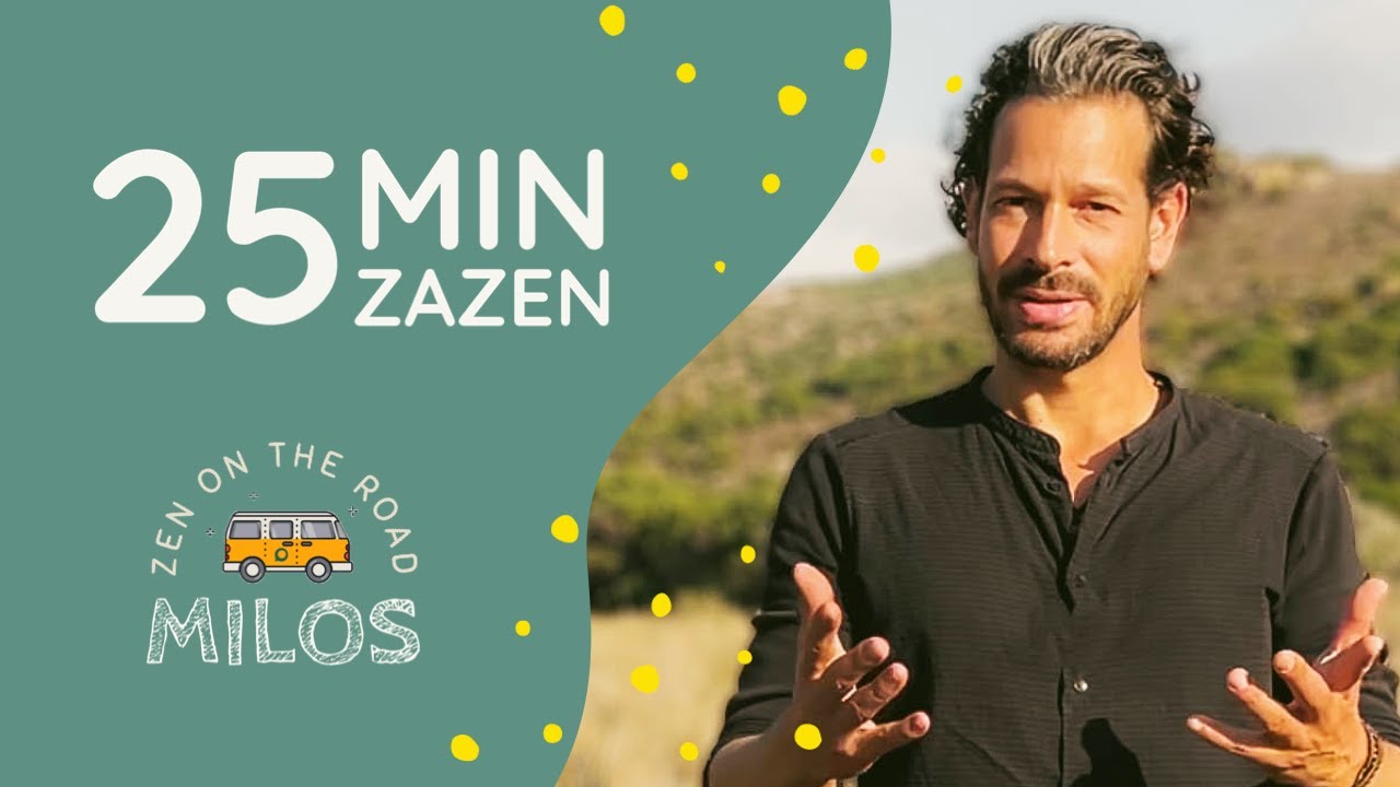 25 Min Calming Zen Meditation in Nature | Greece - YouTube