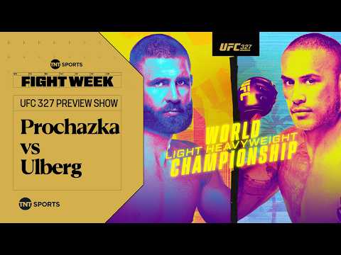 #ufc327 Preview Show: Jiri Prochazka Vs. Carlos Ulberg 🏆 Featuring Michael Bisping 🎥