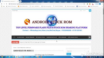 Invens E12 Flash File SP7731 6 0 Hang Logo Fix Firmware