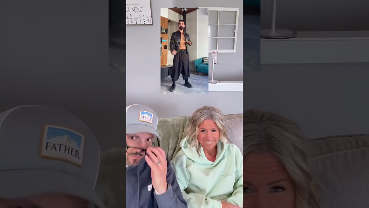 Did you see it? I think she might have blushed a little… 🤣 #marriedlife #couples #thewiltzes #yoyo