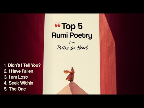 Top 5 Rumi Poems for the Soul | The Best of Poetry for Heart thumbnail
