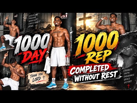 1000 th Day / 1000 Rep la Completed With Support of Most High ✝️ #1000daychallenge #coachmathi