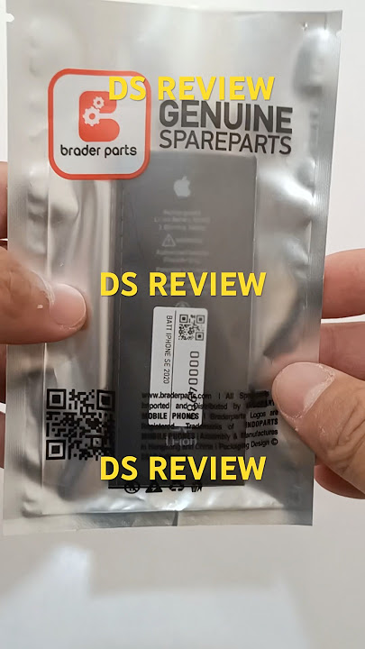 Battery Baterai Apple iPhone SE 2020 1821 mAh GENUINE SPAREPARTS BRADERPARTS BRADER PARTS