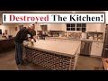 #470 - I Sanded Our Concrete Countertops And DESTROYED Our House... (Wifey Was Mad At Me)