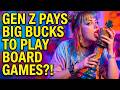 Gen Z Paying THOUSANDS Just to Play Board Games and Chess?!