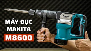 Máy Đục Bê Tông Gọn Mà Mạnh Lực Đập 7.2 J | Makita M8600, 900W, Hoàn Thiện Tốt, Giá Chỉ Tầm 3tr1