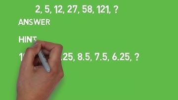 Numerical Sequence  IQ Part 2
