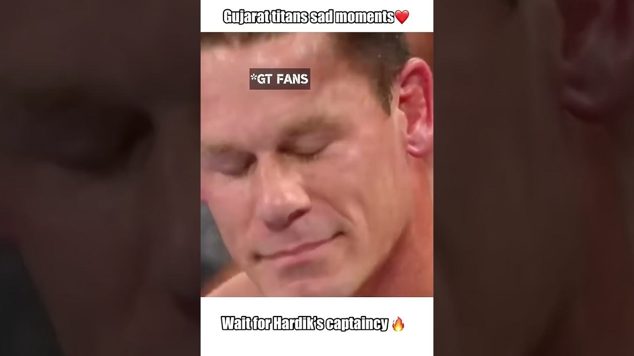 Gujarat titans Emotional moment in IPLHardik vs Gill captaincy😭 