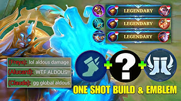 The Ultimate Aldous Build & Emblem Guide (MLBB)