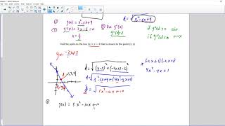 Distance Learning - IB Math SL - AA - Optimization - Graph point closest to point