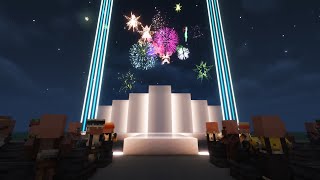 Minecraft | New Year Fireworks Display 🎆