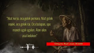CAH KERJO‼️ STORY WA BIJAK 30 DETIK
