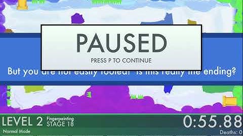 This is the Only Level TOO Speedrun in 2:16.10