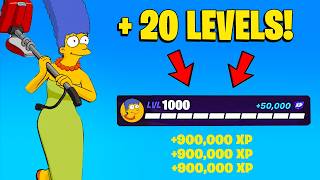 New Best No Timer Fortnite Xp Map To Farm & Level Up Fast In Season Simpsons 850,000