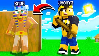 EU SECRETAMENTE TRAPACEEI COM INVISIBILIDADE NO ESCONDE ESCONDE do MINECRAFT‹ Koow ›