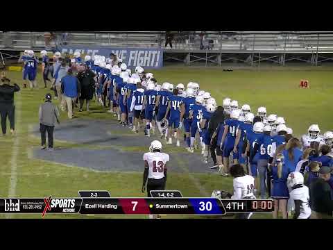 Summertown High School vs Ezell Harding Christian School - Football - 9-23-2022