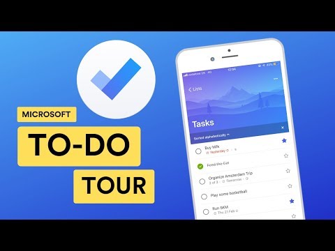 Microsoft To-Do 2019 | Full Tour