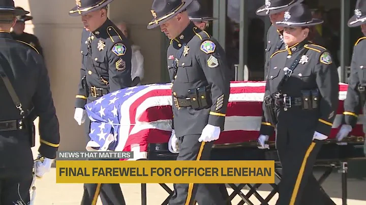 Community gathers for Officer Tyler Lenehan's memo...